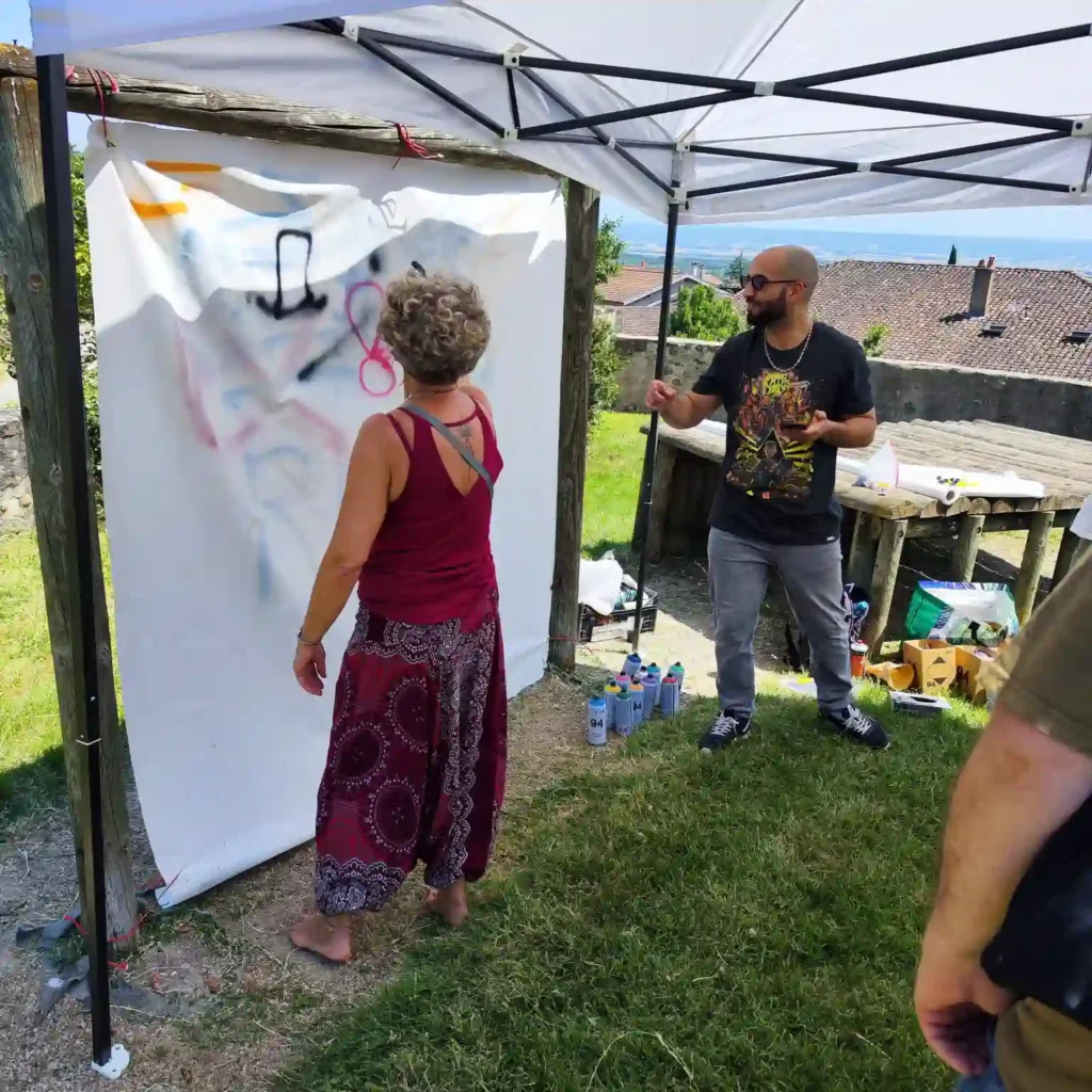 animation street art